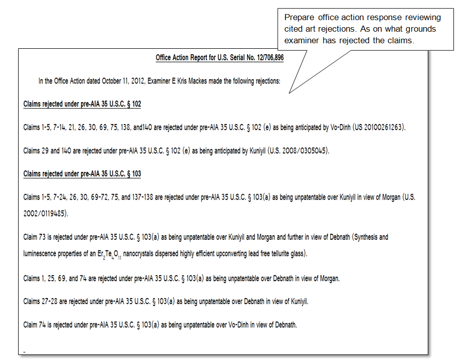 Office Action report-1