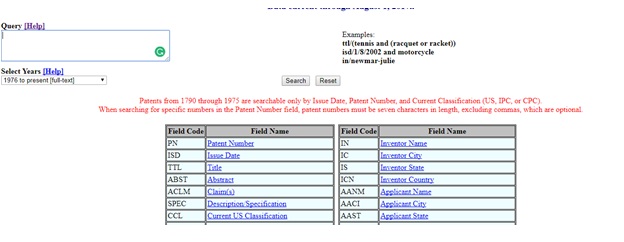 patent center assignment search