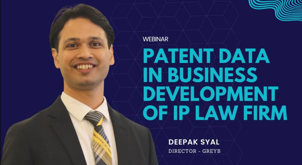 Using Patent Data for Business Development of IP Law Firms