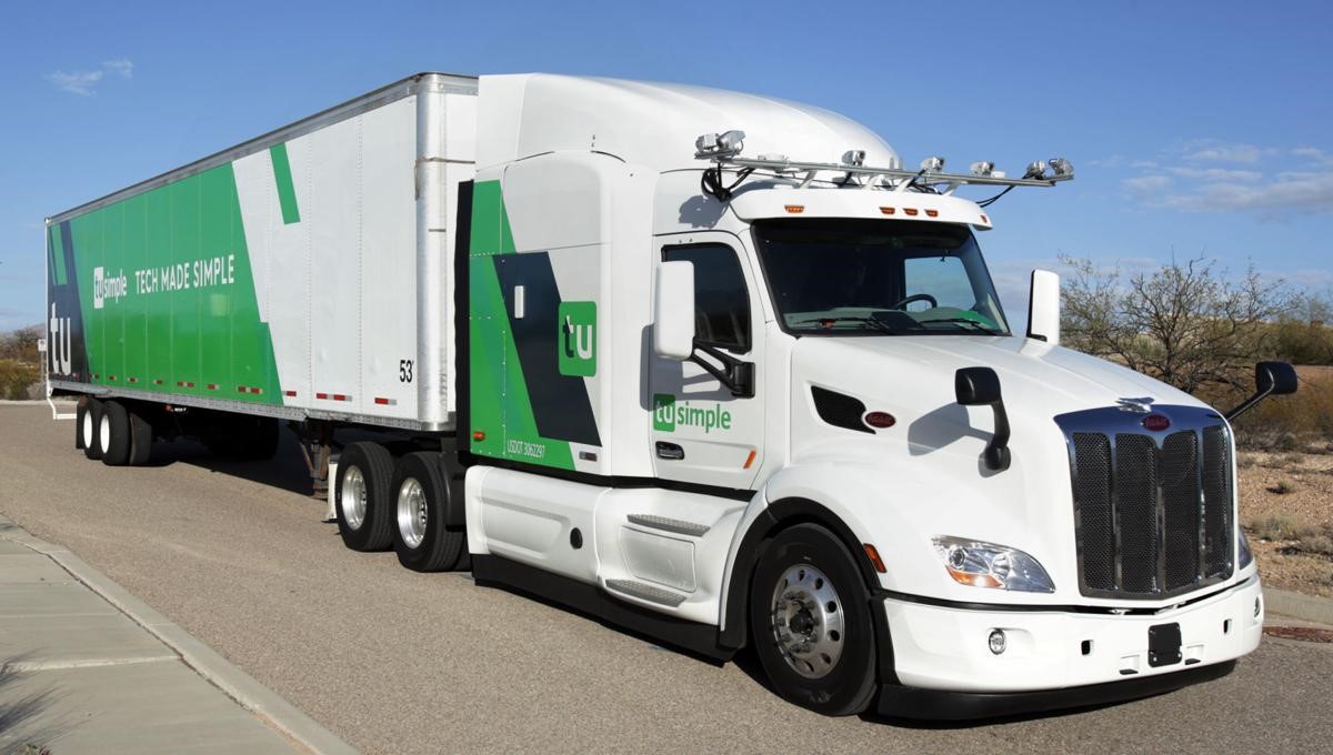  Tusimple self driving truck