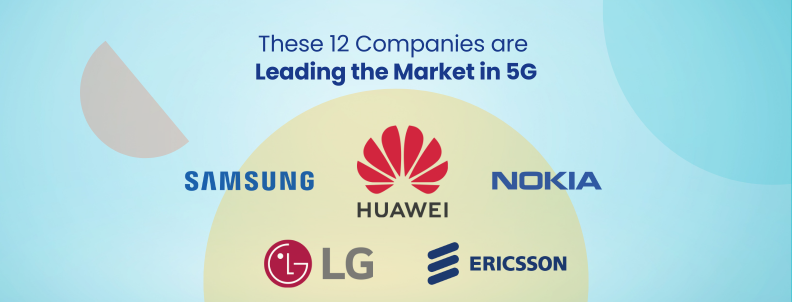 These 12 companies are leading the market in 5G
