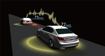 Communicating Radar cruise control