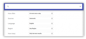 Google Alert Tips: Using advance filters