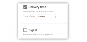 Google Alert Tips- using time filter