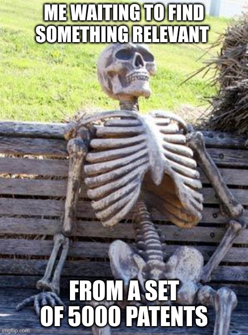 Reading patents manually