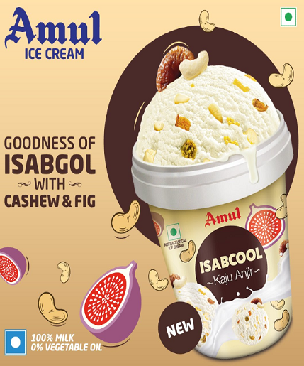 Recent Innovation by Amul in Specialized Nutrition: Ice-cream for digestive wellness