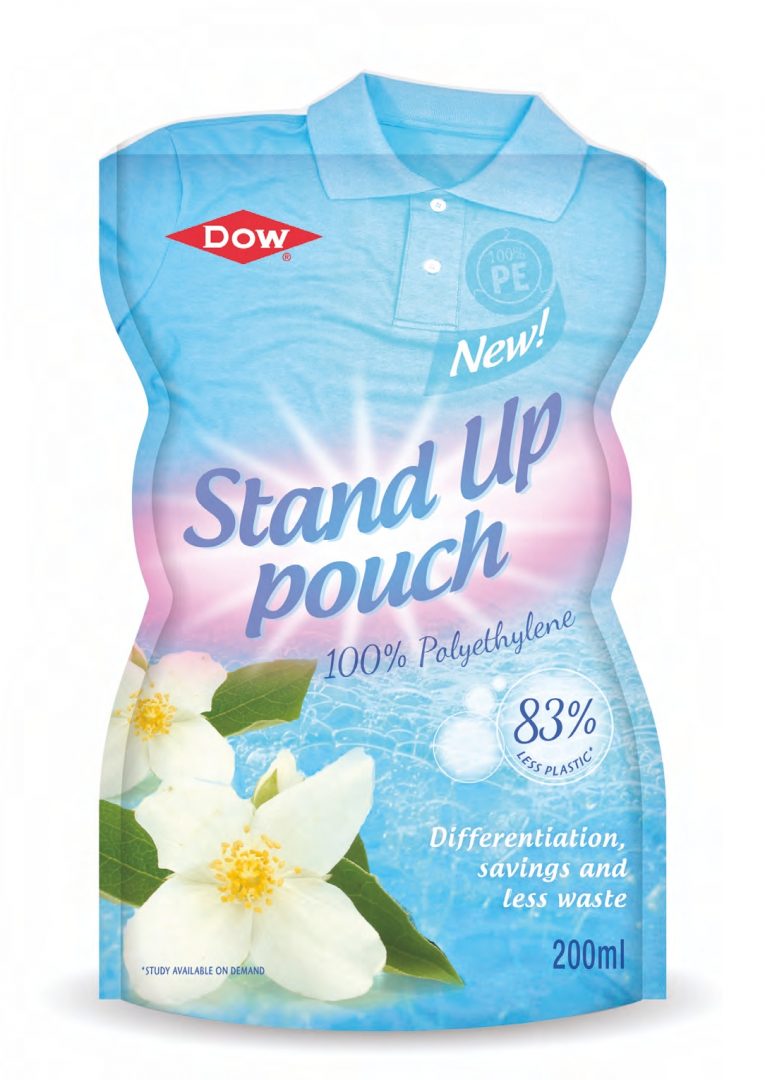 Dow's Sustainable stand-up pouches