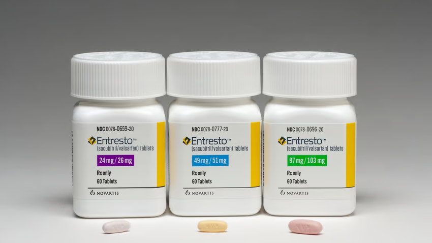 Entresto - Popular drugs manufactured by Novartis