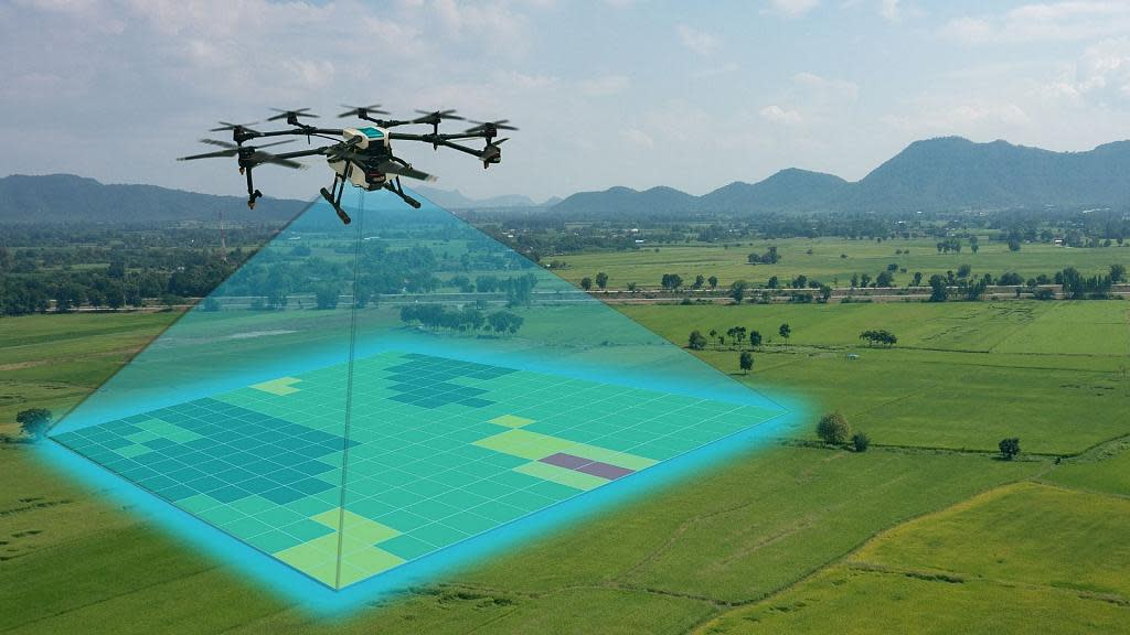Sowing-using-drones