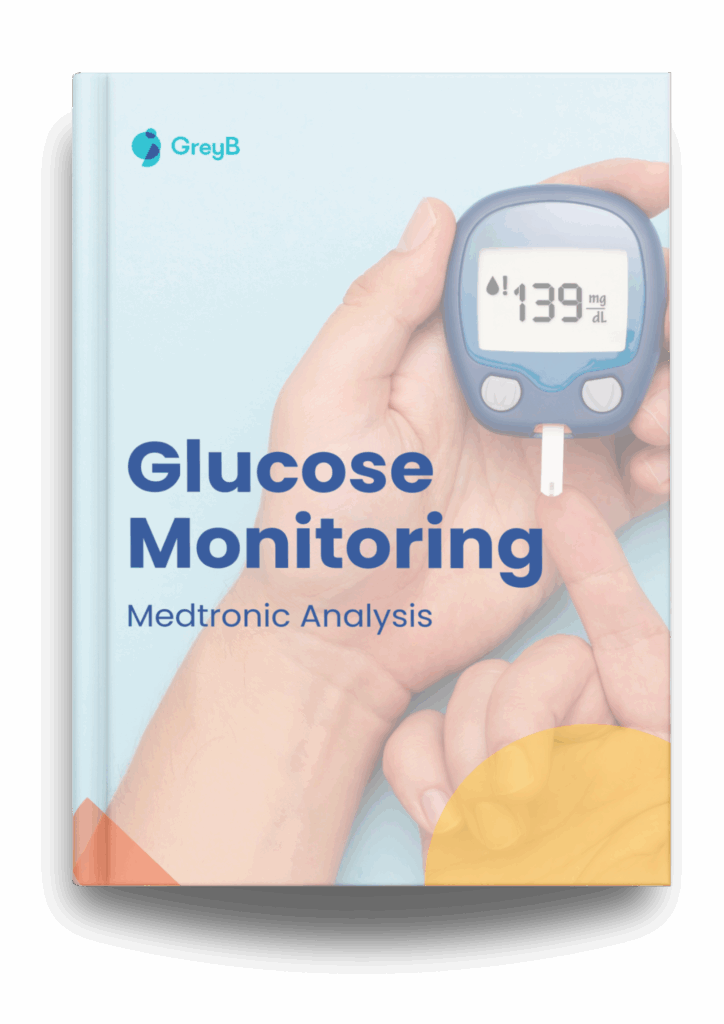 Glucose monitoring mockup