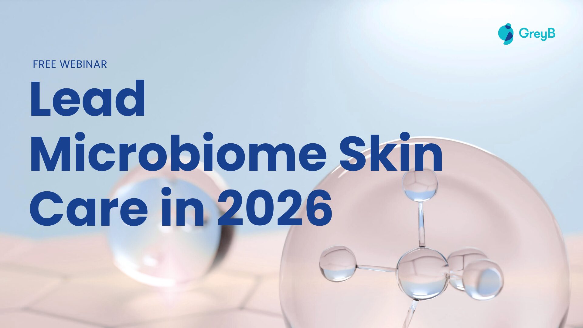 Lead Microbiome skincare 2026
